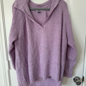 American Eagle Oversized V-neck Sweater
